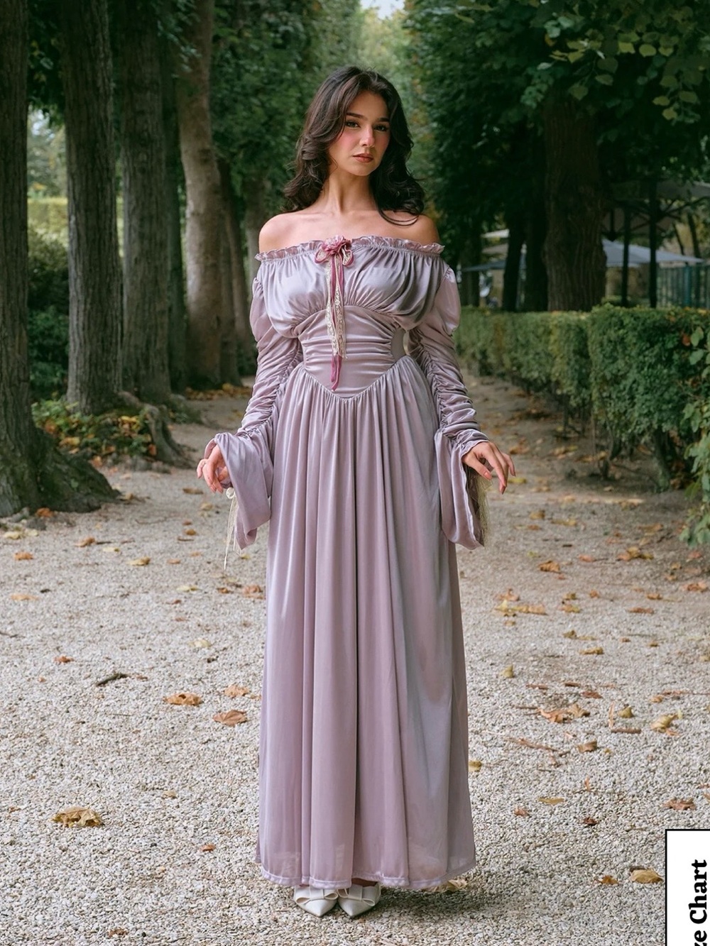 Lace Made Lavender Hue Parthenon Dress